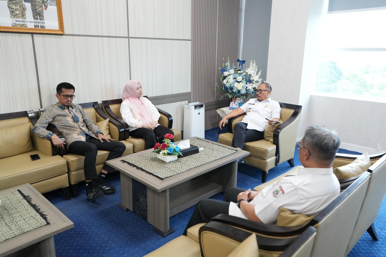 Pimpinan DPRD Sulbar Silaturahmi dengan Gubernur, Perkuat Sinergi dan Dukung Program Pusat