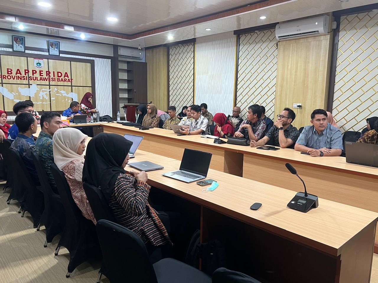 Pemkesra Sulbar Gelar Bimtek Indeks Inovasi Daerah, Peserta para Operator dari OPD